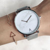 Creative Mesh Band Marble Watch