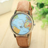 Casual  Travel By Plane Map Women Dress