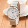 Luxury Women Metal Mesh Watch Simplicity Classic Wrist Fashion