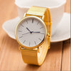 Luxury Women Metal Mesh Watch Simplicity Classic Wrist Fashion