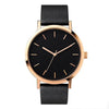 Women Lady Watches Minimalist Style Leather