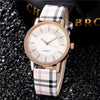 Clock Rose Gold Dial Dress Casual